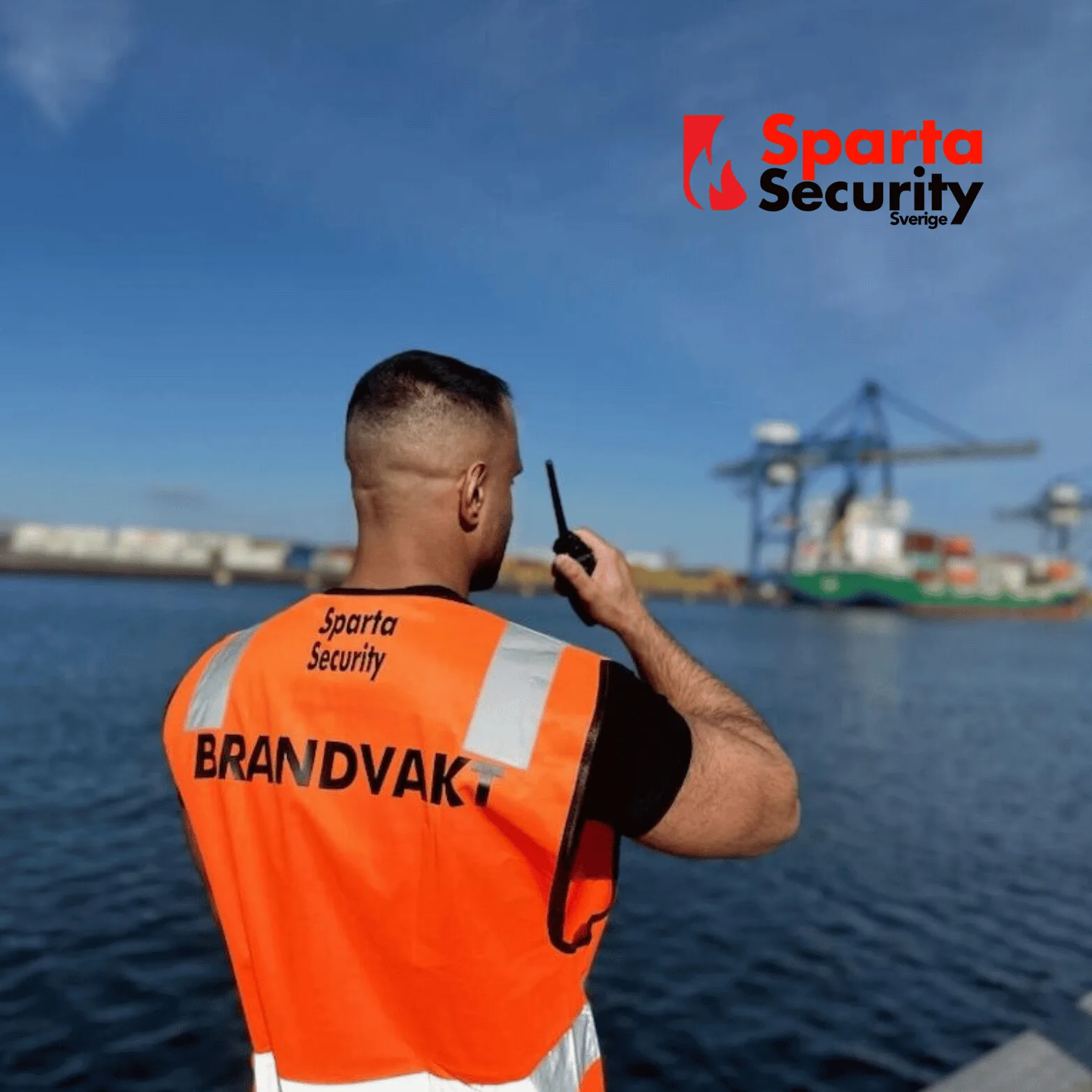 SpartaSecurity Sverige Brandvakt Medarbetare i Malmö